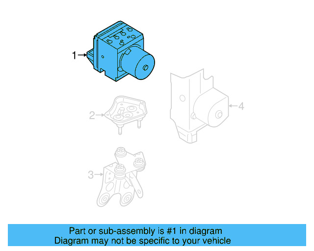 ABS Control Unit 3AA-614-109-N-BEF