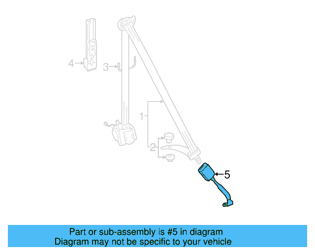 Buckle End 3C0-857-755-L-QVZ