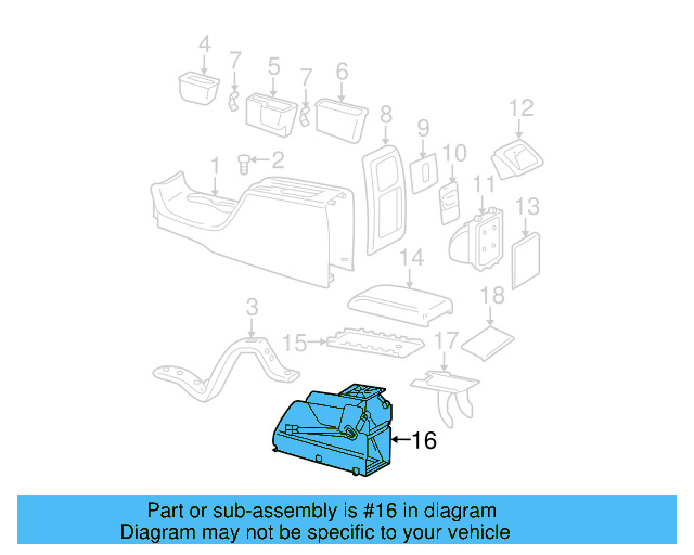 Mount 3B1-864-207-C - View 3
