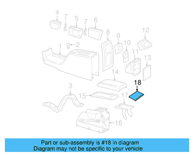 Hinge Cover 3B0-864-249-C-75R - View 3