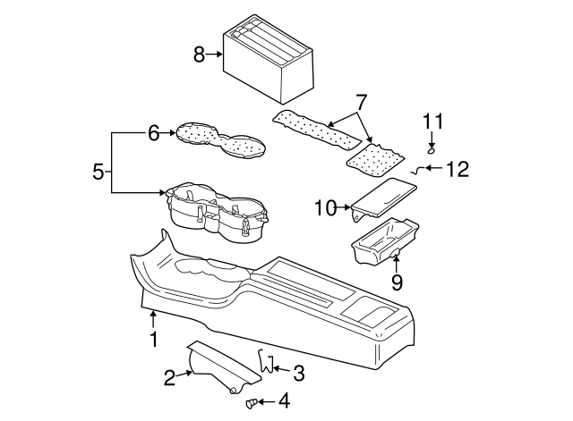Cover Clip 3B0-885-313 - View 21