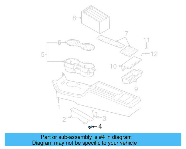 Cover Clip 3B0-885-313 - View 20