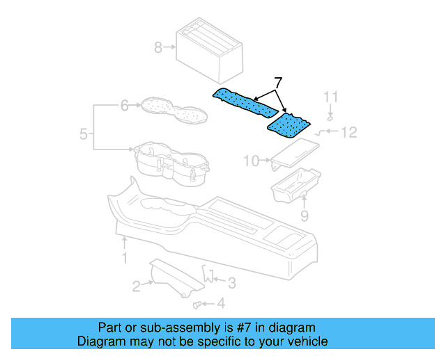 Lining 3B0-863-301-B-4EW - View 7