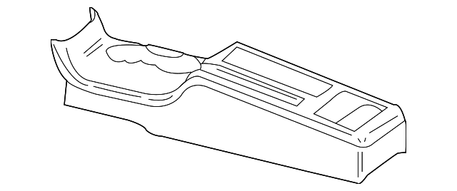 Center Console 3B1-863-323-A-7DE - View 5
