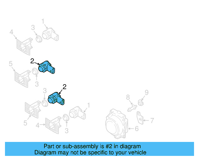 Park Sensor 1S0-919-275-D - View 10