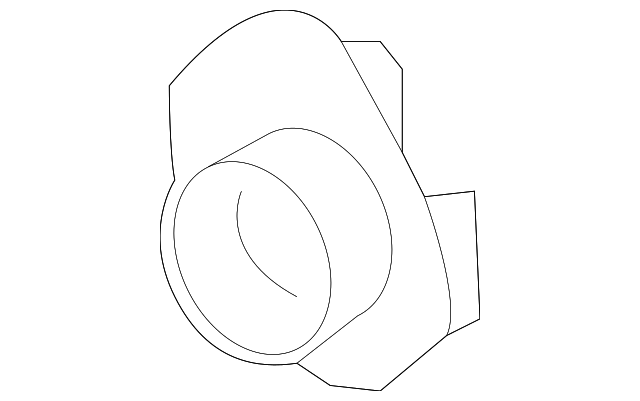 Distance Sensor Mount 3C0-907-179 - View 2