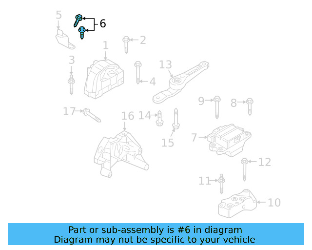 Gear Assembly Mount Bolt N-105-524-02 - View 27