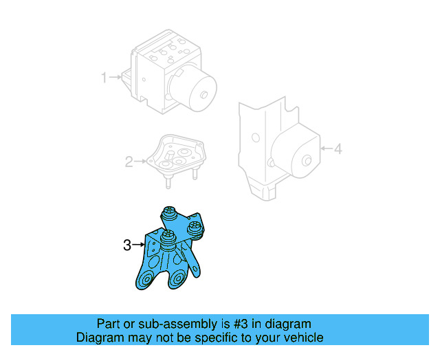 Support Bracket 3C1-614-235-B - View 9