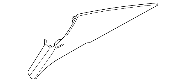 Upper Quarter Trim 3AE-867-241-A-3U5