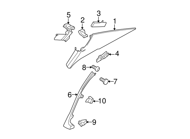 Body A 3B0-867-334 - View 68