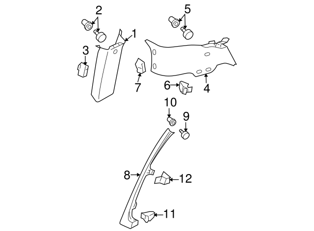 Body A 3B0-867-334 - View 60