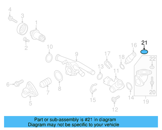 Flange Seal 03H-121-041-A - View 19