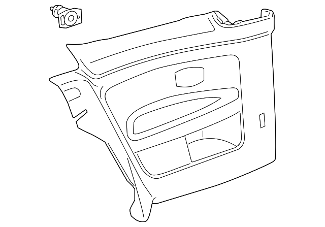 Lower Quarter Trim 5K3-867-043-AH-YLU