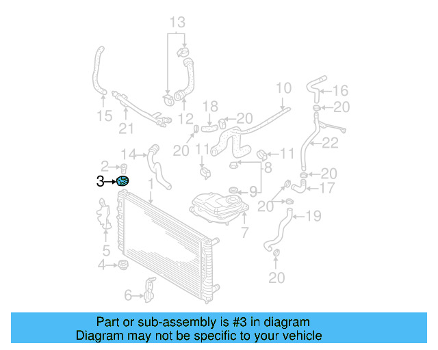 Air Duct 3B0-121-284-E - View 18