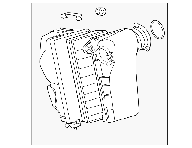 Air Cleaner Assembly 7P6-129-607-Q - View 6