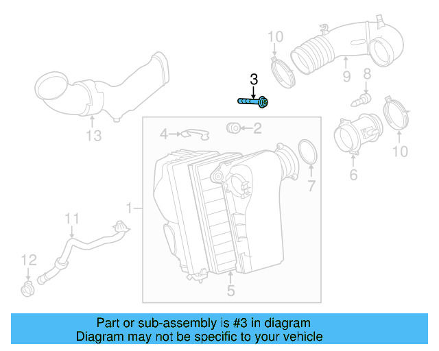 Battery Tray Mount Bolt N-104-827-01 - View 44