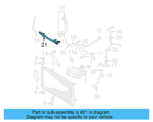 Water Pipe 078-121-081-Q - View 6