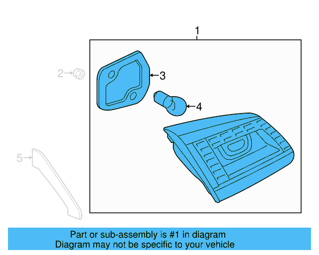 Tail Lamp Assembly 7P6-945-094-C - View 4