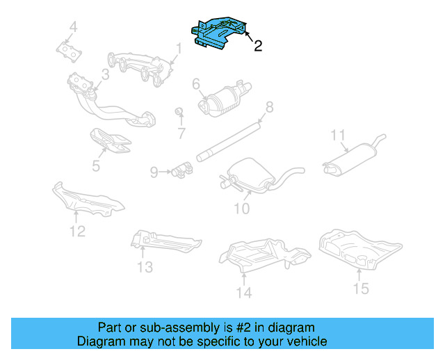 Heat Deflector 037-253-041-AH - View 3