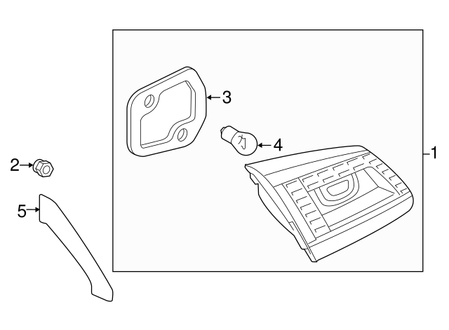 Backup Lamp Assembly Nut N-100-173-04 - View 35