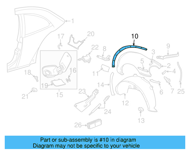 Stone Guard 1C0-853-388-A - View 4
