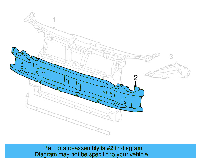 Cross Bar 1E0-803-143 - View 6