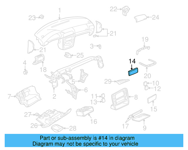 Blank Cover 1J0-857-231-3X1 - View 4