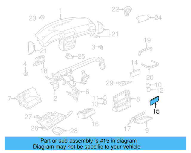 Blank Cover 1H0-857-231-A-01C - View 5
