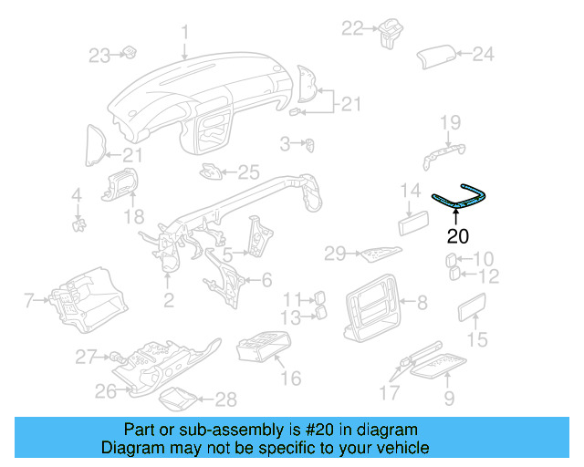 Lower Retainer 3B0-858-385-A - View 7