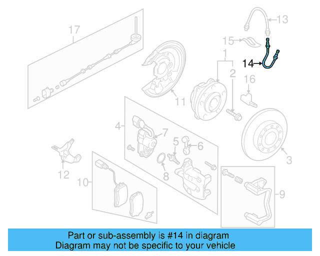 Brake Hose 5N0-611-775-B - View 10
