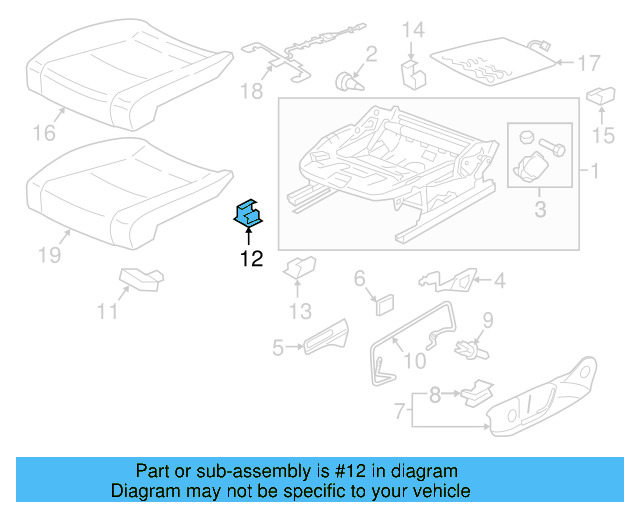 Track End Cover 5G0-881-348-E-9B9 - View 3