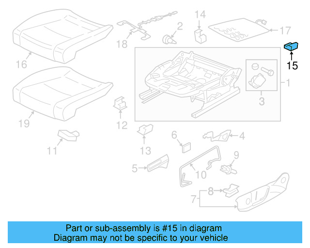 Track End Cover 5G0-881-347-E-9B9 - View 4