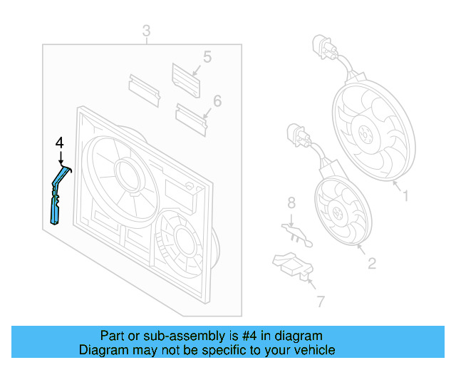 Shroud Gasket 7L0-121-229 - View 8