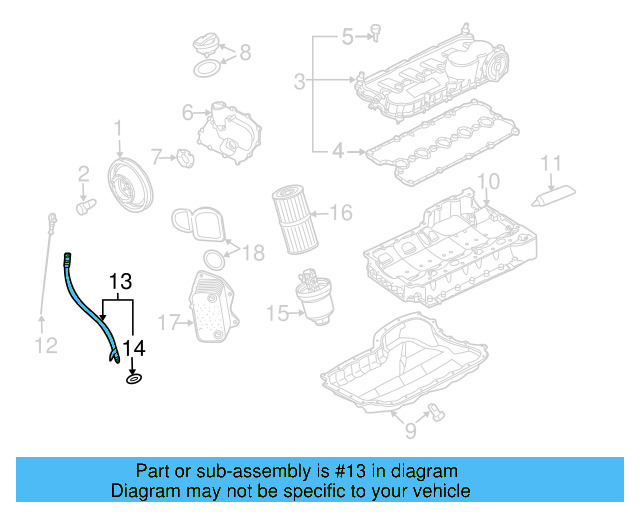 Oil Tube 07K-115-610-A - View 25