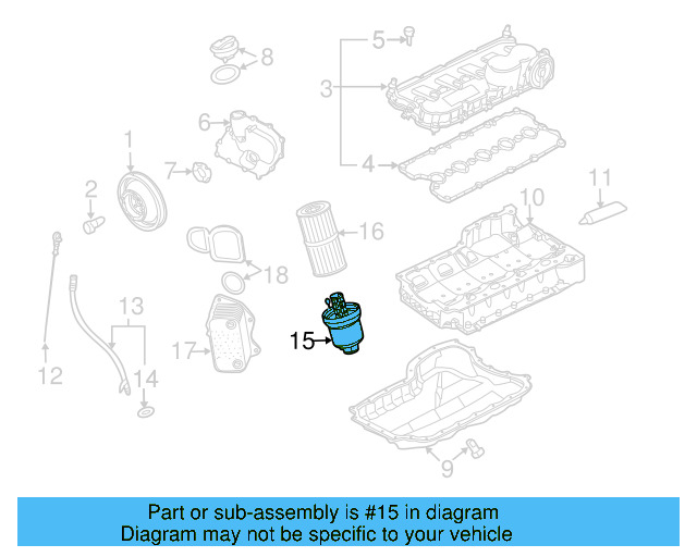 Oil Filter Housing 07K-115-408 - View 34