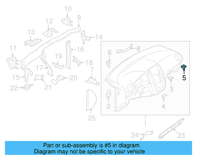 Side Cover Clip 1K0-867-388-A - View 18