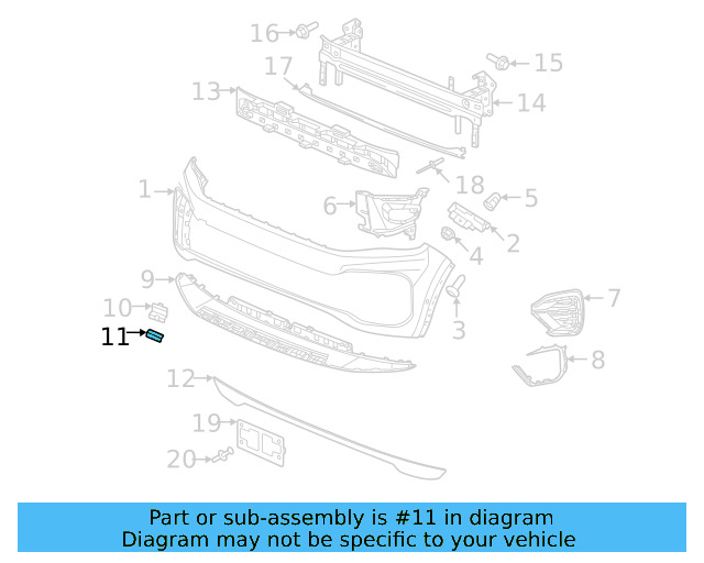 Tow Eye Cap 3CM-807-185-9B9 - View 9