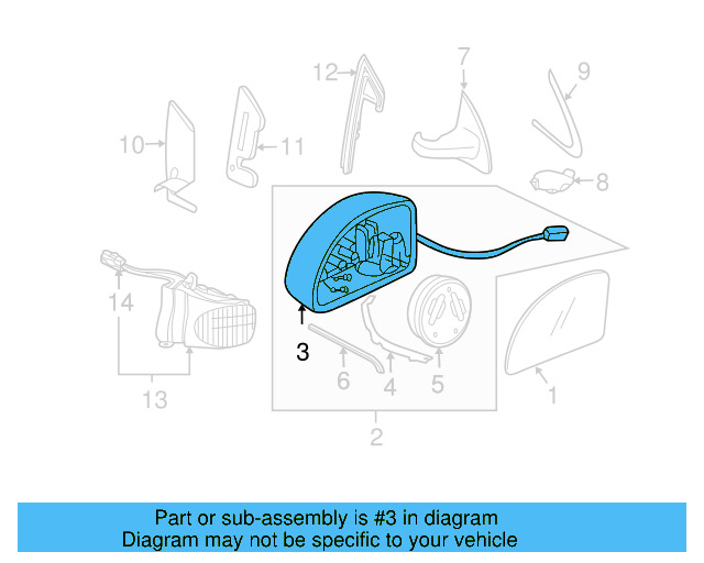 Housing (Unpainted) 1c0857506gru