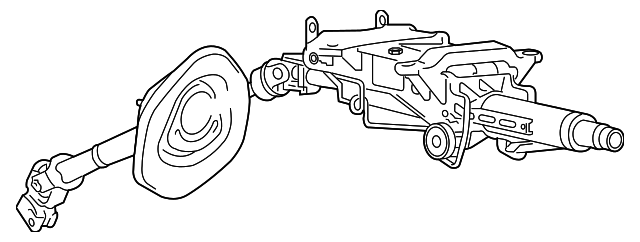 Steering Column 7P6-419-501-EB - View 3