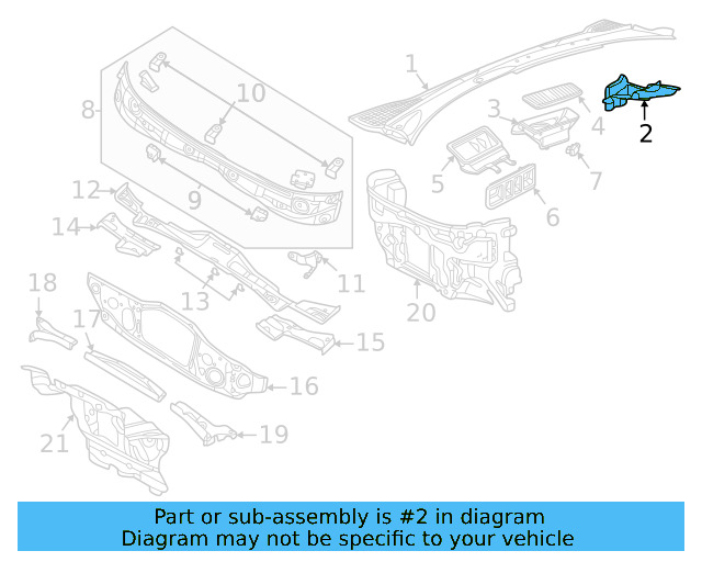 Corner Cover 11K-819-335-A-9B9 - View 5