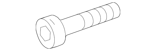 Thermostat Housing Bolt N-101-961-05 - View 2