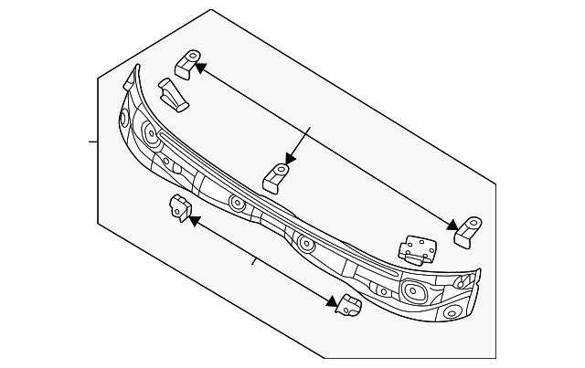 Cowl Panel 11A-802-483-A - View 3