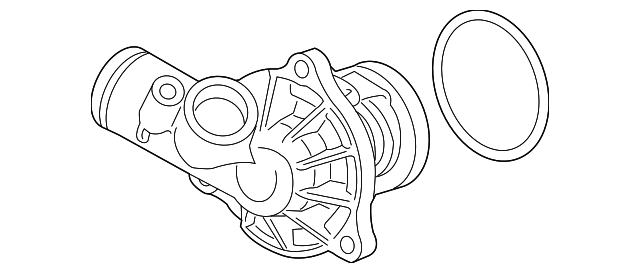 Thermostat Housing 059-121-111-R - View 8