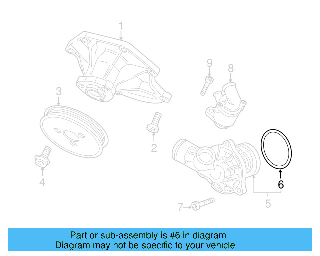 Gasket 059-121-139-A - View 2