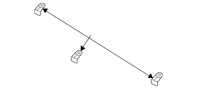 Cowl Panel Retainer Bracket 11A-805-217