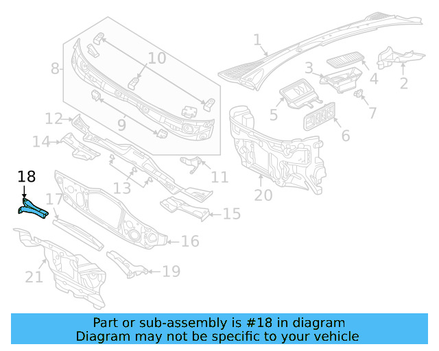 Lower Panel 1EA-805-398-A