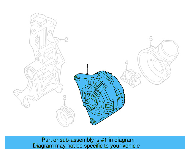 Alternator 6B903016F - View 8