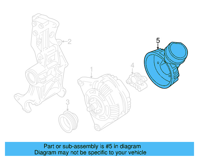 Rear Cap 058-903-193-A - View 4