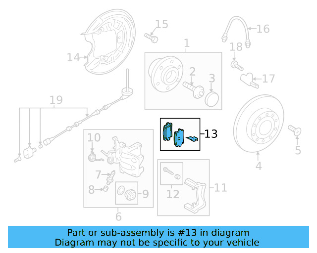 Disc Brake Caliper Pin Boot Kit 8V0-698-647 - View 25