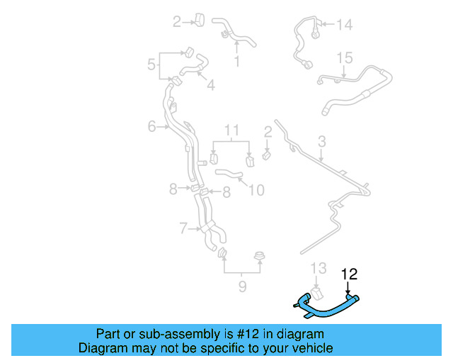 Connector Tube 06J-121-065-F - View 36